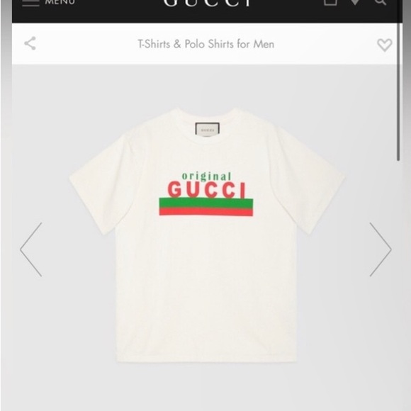Gucci Other - EUC Original Gucci Print oversize T